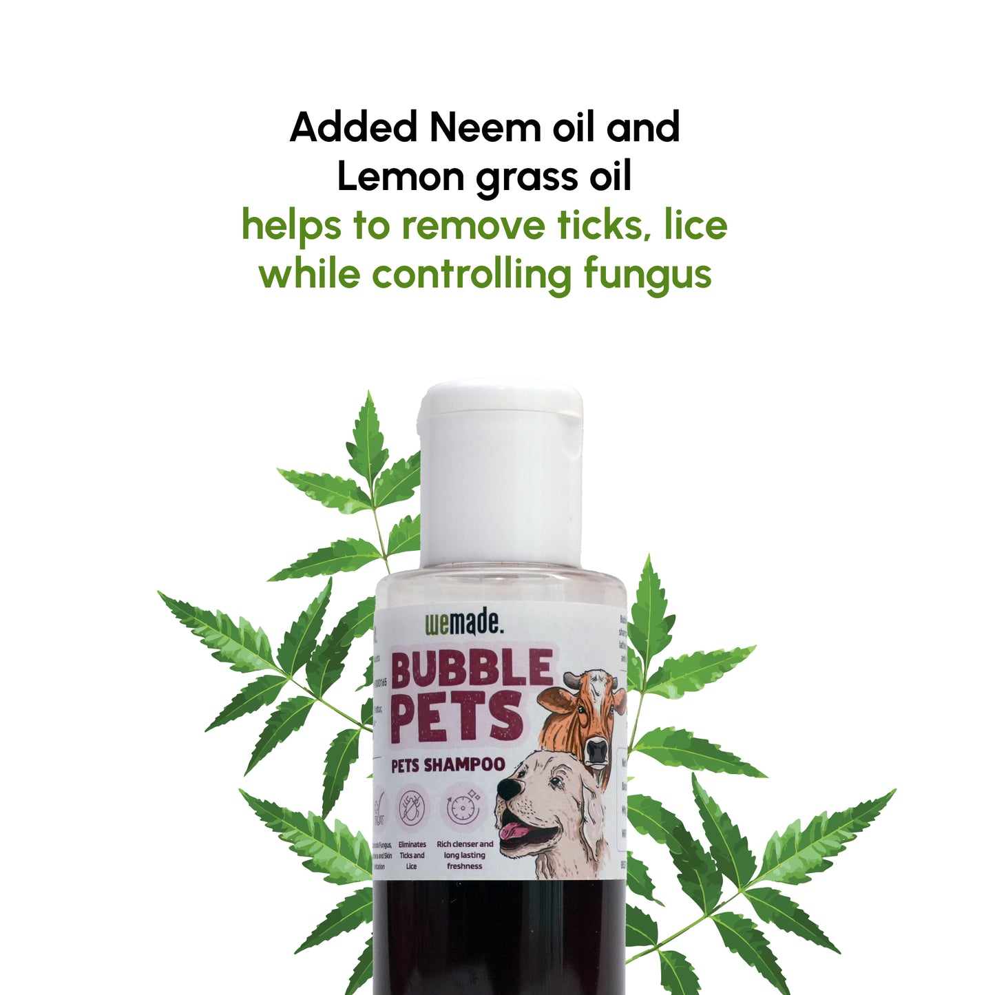 Bubble Pets - Pets Shampoo - 100g (Pack of 5)