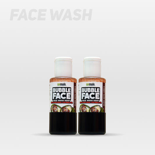 Bubble Face - Face Wash Soap - Oudh with Areca - 100g x 2