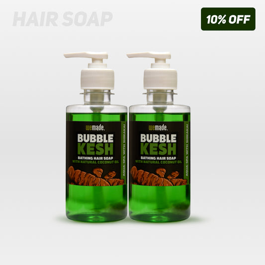 Bubble Kesh - Bathing Hair Soap - Shikakai extract - 250g x 2