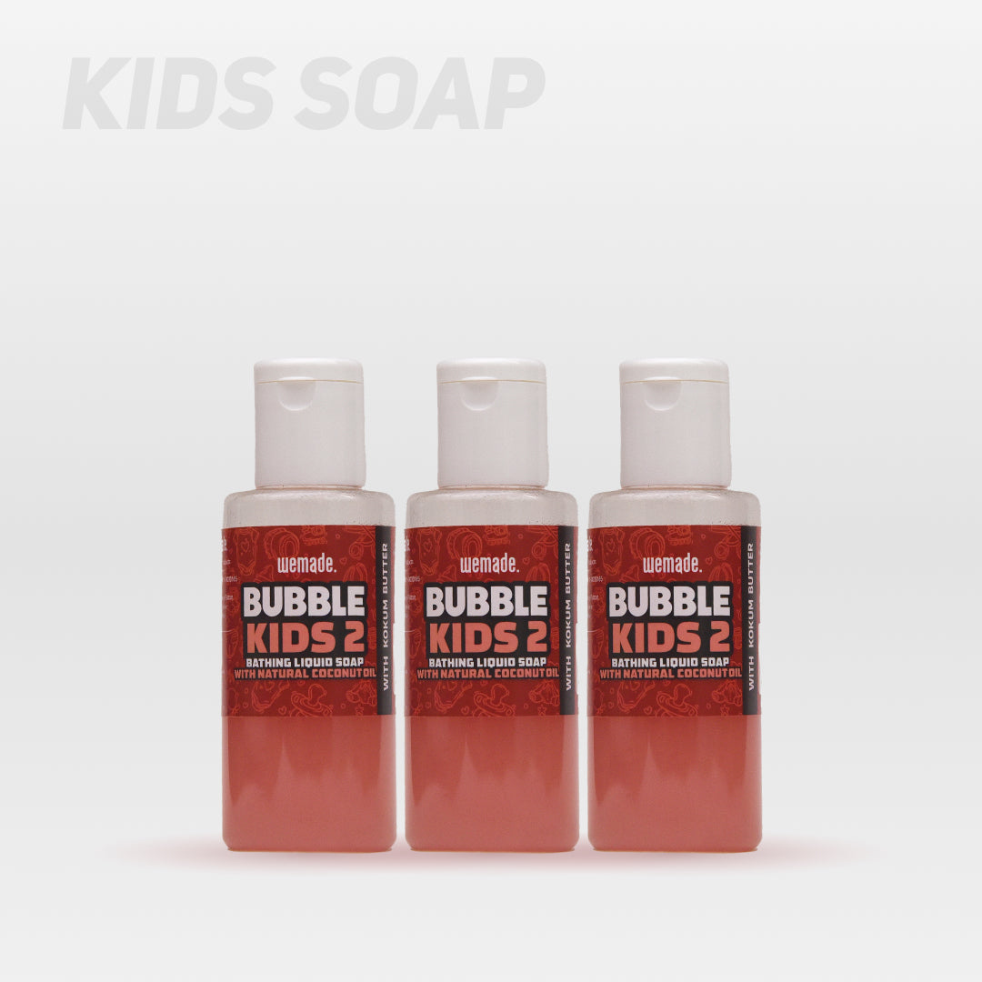 Bubble Kids 2 - Kids Bathing Soap - Kokum Butter - 100g x 3