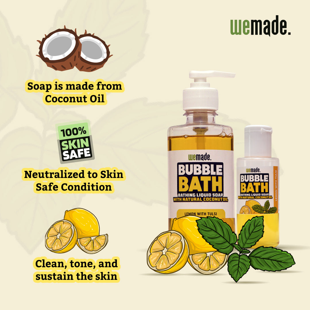 Bubble Bath - Lemon with Tulsi - 250g