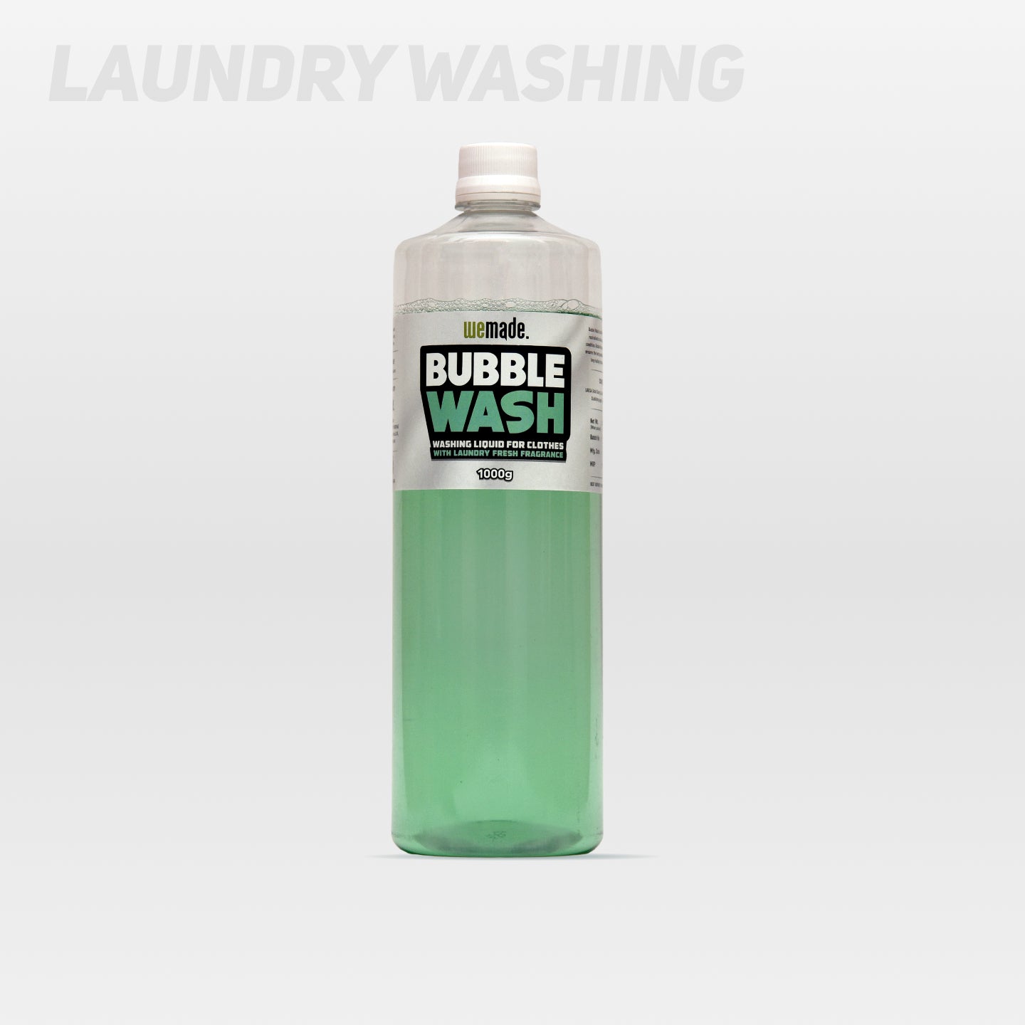 Bubble Wash - Laundry Washing Liquid - 1000ml